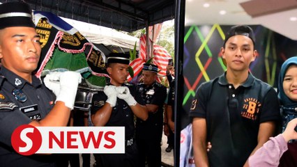 Download Video: Ulu Tiram attack: Slain hero Konstabel Ahmad Azza Fahmi laid to rest