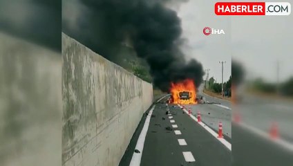 Antalya'da otomobil yangınında hayatını kaybeden Polonyalı turistlerin kimlikleri belli oldu