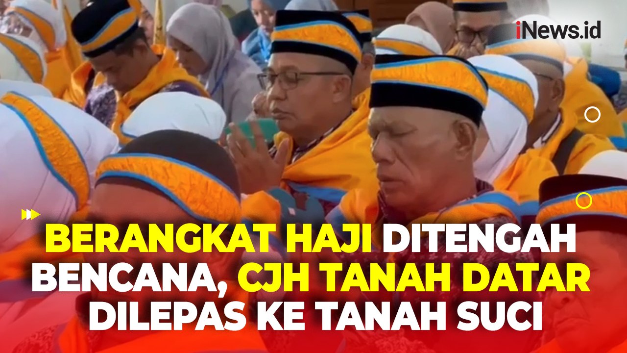 Calon Haji Tanah Datar Dilepas, Isak Tangis Pecah Iringi Keberangkatan ke Tanah Suci