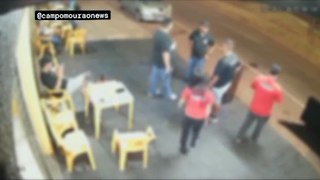 Vídeo mostra dono de tabacaria sendo morto em Goioerê