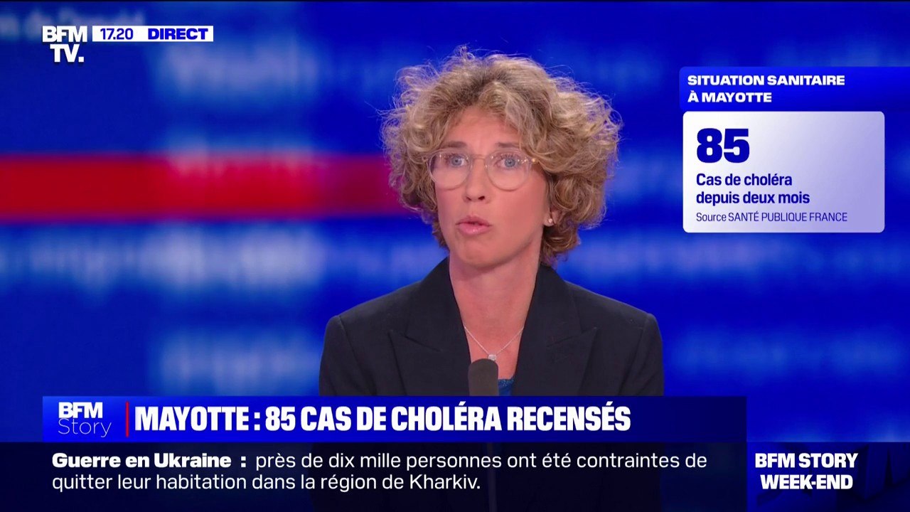 Cas de choléra à Mayotte: "90 cas recensés depuis le début de l'année", détaille Marie Guévenoux, ministre déléguée chargée des Outre-mer,