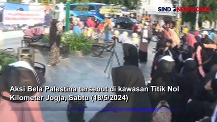 Kecam Genosida Israel, Pelajar di Yogyakarta Gelar Aksi Bela Palestina