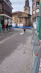 VIDEO DE LA LLEGADA DE NUESTRA ATLETA A META, EN CABEZON DE LA SAL