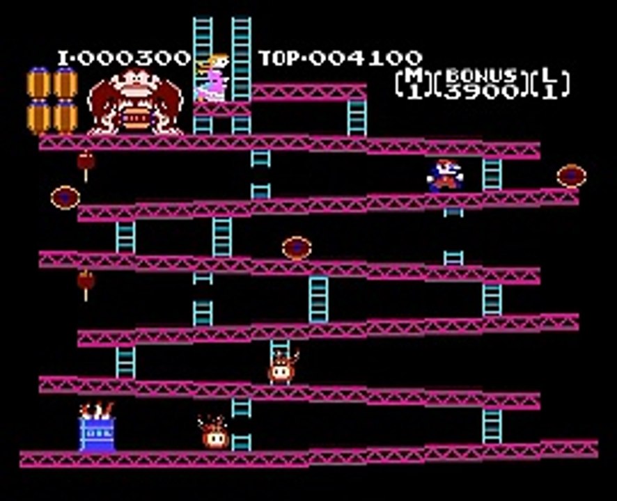 Donkey Kong (NES) (GBA e-Reader)