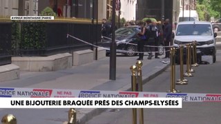 Paris : une bijouterie de luxe braquée près des Champs-Elysées