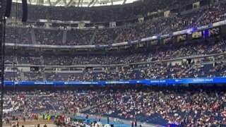 El aspecto del Bernabéu para el concierto benéfico de Telefónica