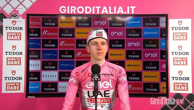 Cycling - Giro d'Italia 2024 - Tadej Pogacar : I wanted to win, but Ganna was faster