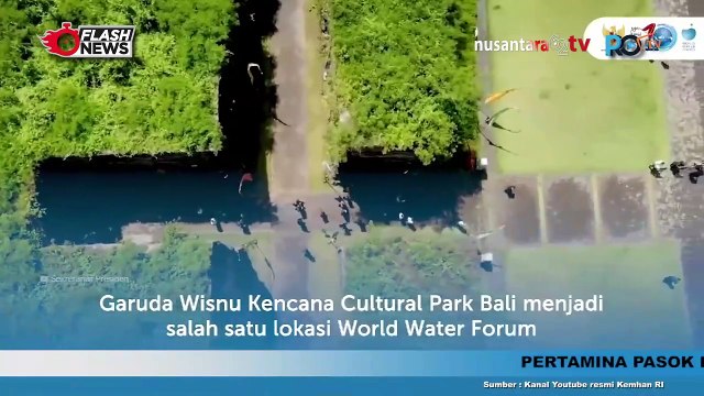 GWK Cultural Park Bali tempat perhelatan menjamu tamu WWF ke-10 pada acara Welcoming Dinner