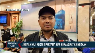 Jemaah Haji Indonesia Kloter Pertama Siap Diberangkatkan ke Mekkah dari Madinah