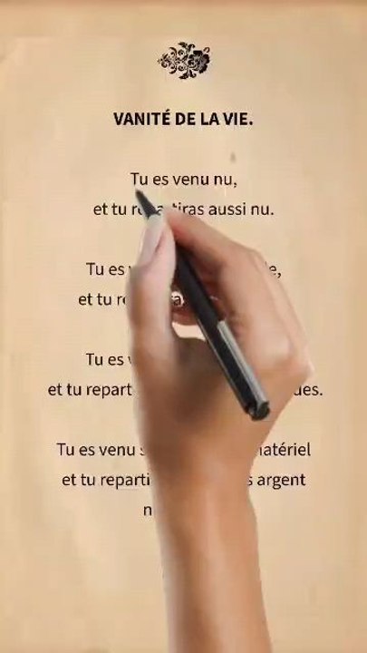Vanitas, vanitatis (Vanité des vanités)