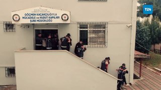 Türkiye genelinde göçmen kaçakçılarına operasyon: 40 organizatör yakalandı