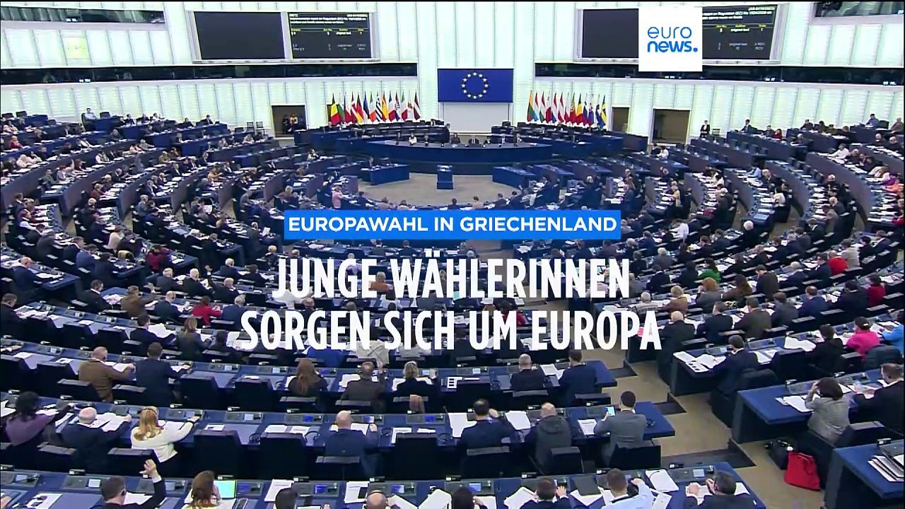 EU-Wahl in Griechenland: Junge Wählerinnen sorgen sich um Europa