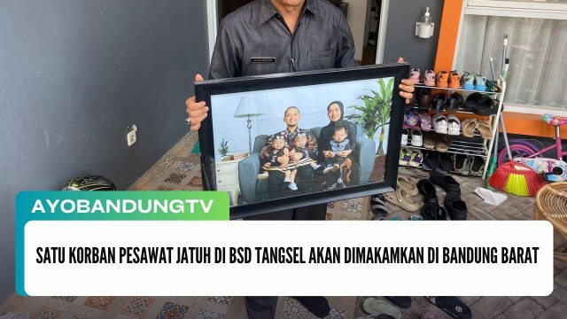 Satu Korban Pesawat Jatuh di BSD Tangsel akan Dimakamkan di Bandung Barat