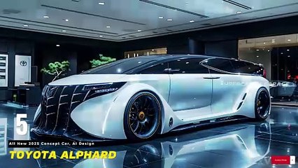 Toyota Alphard All New 2025 Concept Car, AI Design