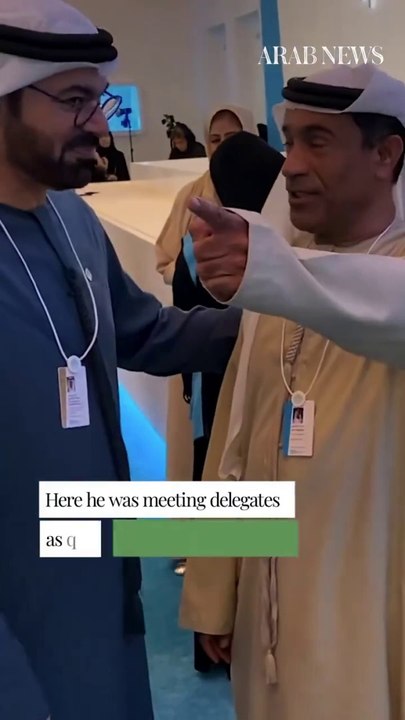 Summit chairman & minister of cabinet affairs Mohammad Al Gergawi at WGS
