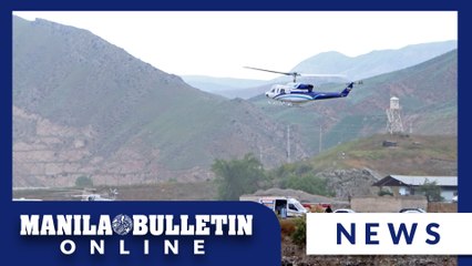 'No sign of life' at crash site of helicopter carrying Iran's president, others