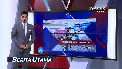 Bersepeda Selama 7 Bulan, Pria Asal Malang ini Tiba di Madinah