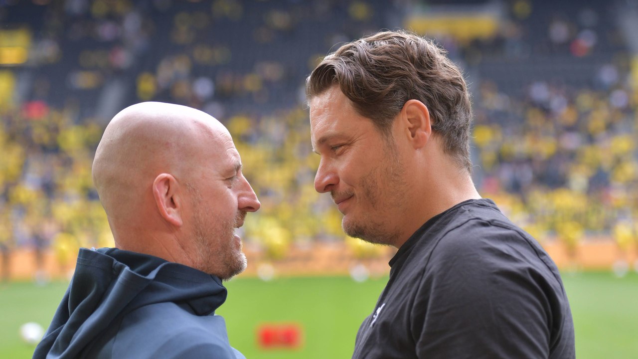 'Und irgendwann einmal ...': Lieberknecht sorgt für Lacher bei Terzic