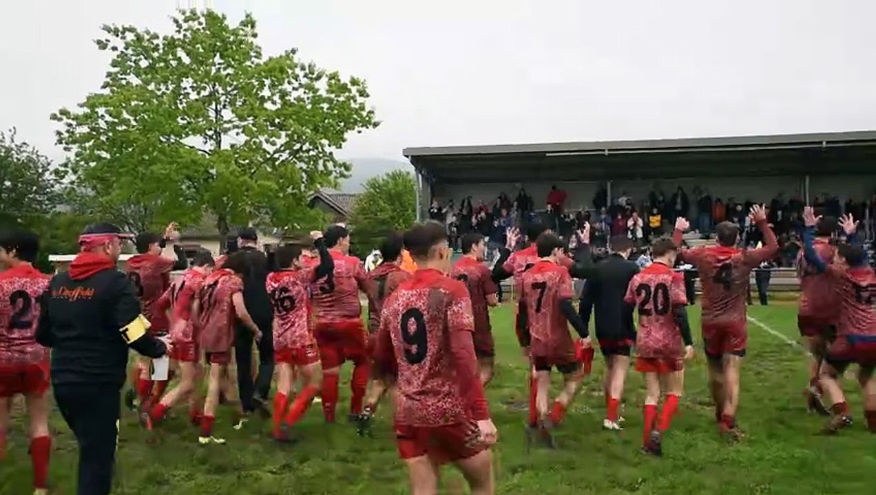 U16 1/2 finale. Un grand Merci aux supporters!!