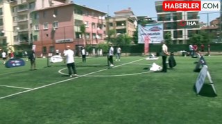 Kartal'da 19 Mayıs kutlamaları başladı: Sporcular ayak tenisinde rekabet etti