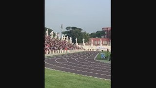 Jacobs, lo sprint allo Stadio dei Marmi - Video