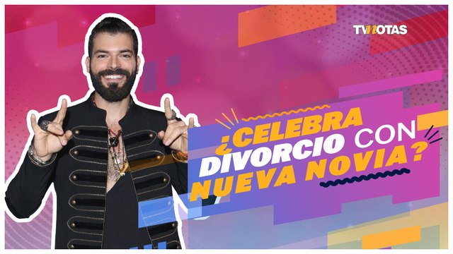 Adrian Di Monte festeja su divorcio con su nueva novia