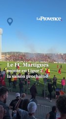 Historique ! Le FC Martigues monte en Ligue 2 après sa victoire face à Nîmes