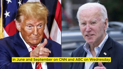 Trump demands drug test for Biden ahead of first debate | News Today | USA |