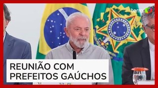 ‘Pedir a Deus que não chova mais’, diz Lula
