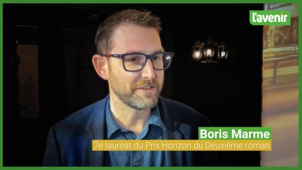 Boris Marme, 7e lauréat du Prix Horizon du Deuxième roman de Marche-en-Famenne avec "Appelez-moi César "