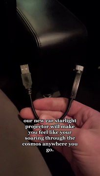 LED Car Roof Star Night Light Projector Atmosphere Galaxy Lamp