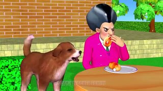 Scary Teacher 3D Ice Scream 3 Rescue Child Miss T on Street with Speed Granny and Black Bull