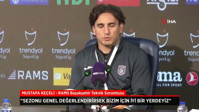 Mustafa Keçeli: Sezonu genel değerlendirirsek bizim için iyi bir yerdeyiz