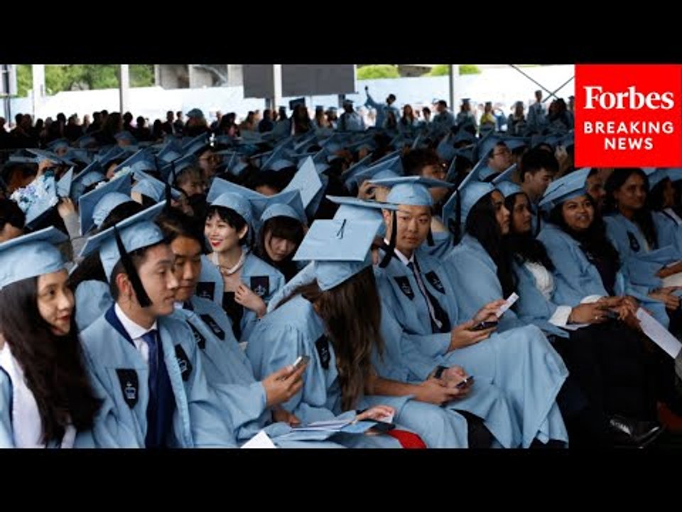 'I Felt Them Change Their Minds': Political Scientist Describes Speaking At Columbia Graduation