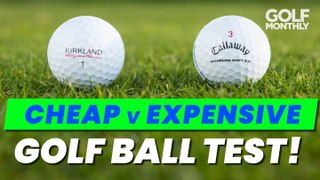 Cheap Vs Expensive Golf Balls Test