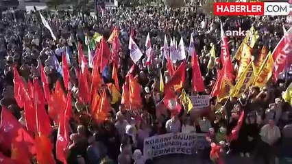 DEM Parti Esenyurt'ta Kobani Davası'na Tepki Gösterdi