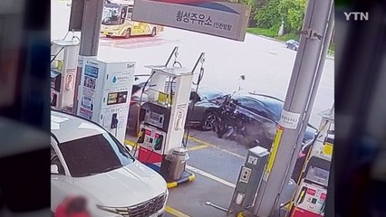휴게소에서 차량 3대 '쾅'...여고생 학대 혐의 50대 구속 / YTN