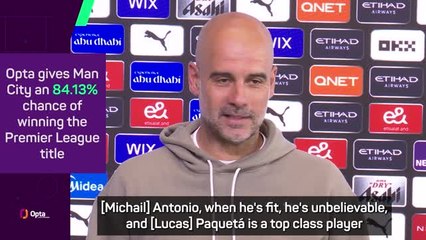 Tải video: Guardiola wary of Hammers' attack ahead of final-day showdown