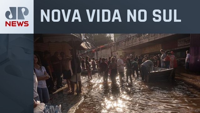 Água baixa e moradores do município de Alvorada contabilizam perdas no RS