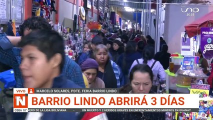 La feria barrio lindo abrirá 3 días