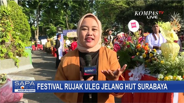 Pemkot Surabaya Gelar Festival Rujak Uleg Semarakkan Hari Jadi Kota Surabaya ke-731