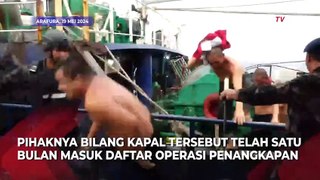 Detik-Detik KKP Tangkap Kapal Asing Berbendera Rusia di Laut Arafura: Satu Bulan Kita Kejar!