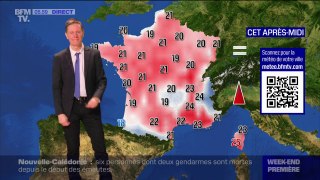 Des orages attendus dans le Sud-Ouest, de la Bretagne jusqu'en Alsace, avec des températures comprises entre 18°C et 25°C... La météo de ce dimanche 19 mai