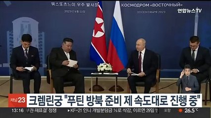 크렘린궁 "푸틴 방북 준비 제 속도대로 진행 중"