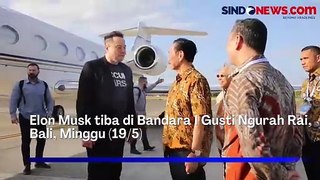 Dijemput Luhut, Elon Musk Tiba di Bali untuk Resmikan Starlink di Indonesia