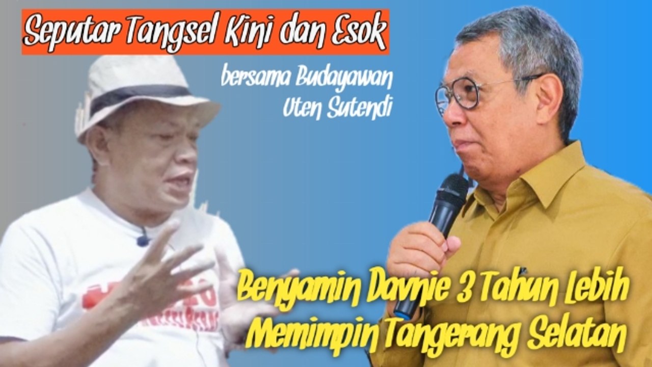 Benyamin Davnie 3 Tahun Lebih Memimpin Tangerang Selatan
