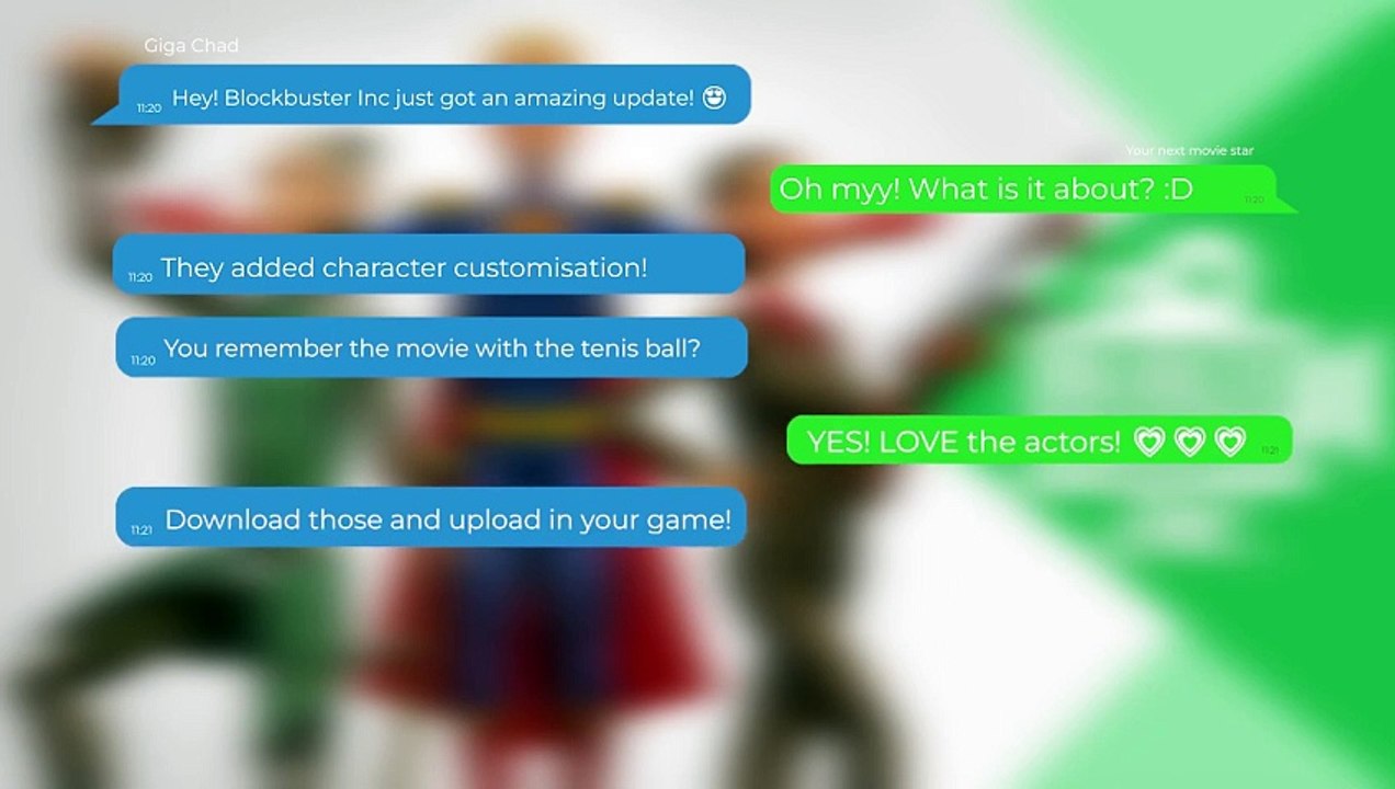 Blockbuster Inc. - Character Creator Trailer