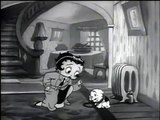 Betty Boop (1936) We Did It, animated cartoon character designed by Grim Natwick at the request of Max Fleischer.