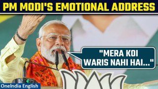WATCH: PM Modi Says '140 Crore Indians Are My Heirs' in Emotional Delhi Rally Speech | Oneindia News