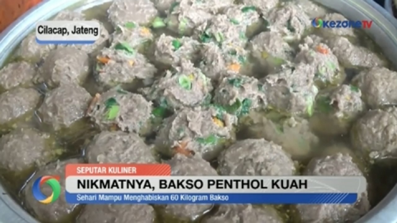 Bakso Pentol Kuah Viral, Diburu Warga yang Penasaran